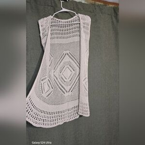 White Knit Vest